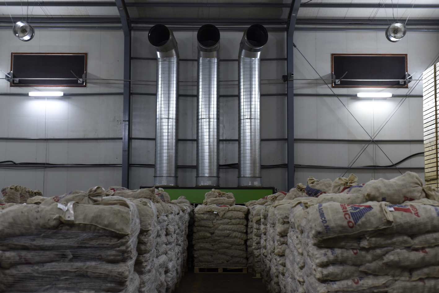 Potato cold store